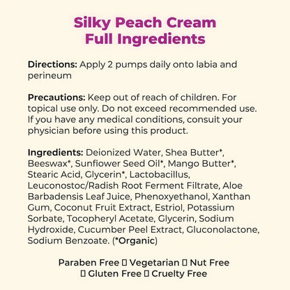 Silky Peach Cream
